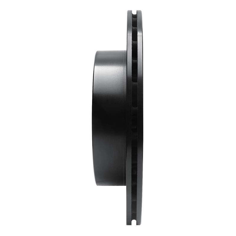 Subaru Impreza Brake Rotor (1) - Rear Right - R1 Concepts - Drilled & Slotted - Black - `03-`04